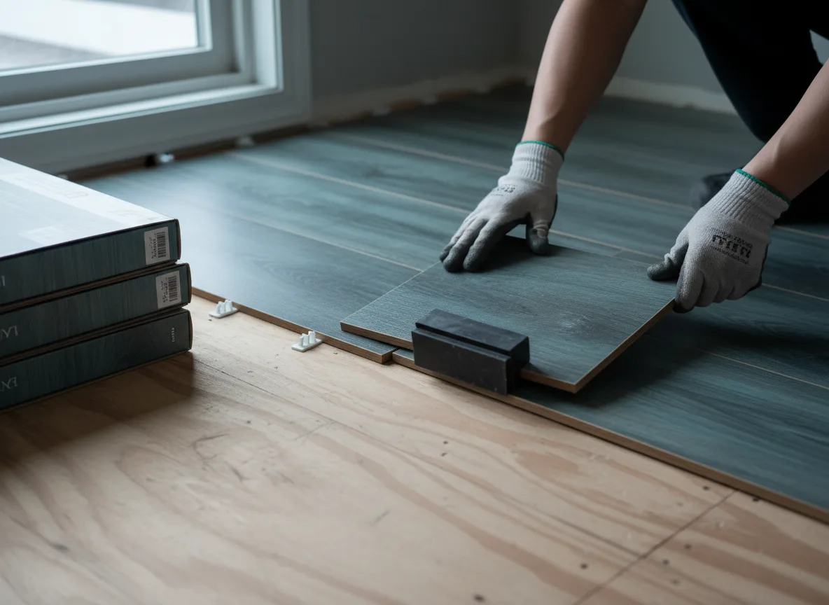 Luxury Vinyl Plank Installation company in Tampa, KS